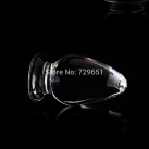 Анальна пробка прозора, 40 мм photo 1