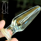 Анальная пробка Sharp crystal photo 2