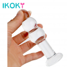 Анальная пробка IKOKY стеклянная photo 2