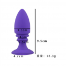 Анальный плагин типа пули, 9.5 на 3.5 см photo 5