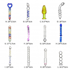 Стеклянные пробки в ассортименте photo 1