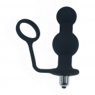 Массажер простаты с кольцом. Силикон. Вибрационный. photo 3