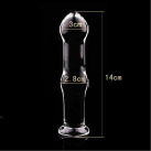 Фалоімітатор. Скло. 14х3 см. photo 3