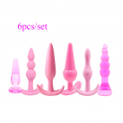 Анальная пробка. Силикон. 6 шт. photo 2