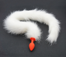 Анальная пробка с длинным пушистым хвостом, 1 шт. photo 5