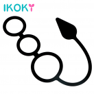 Анальная пробка с 3 кольцами IKOKY  photo 2