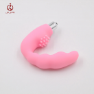 Силиконовый массажер простаты, цвет розовый photo 3
