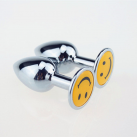 Металлическая анальная пробка Smile, 1 шт. photo 3