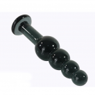 Анальная пробка черная и прозрачная photo 5