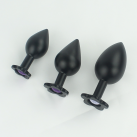 Анальная пробка металлическая, 3 размера photo 6