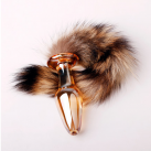 Анальные пробки 3-х цветов MizzZee с хвостами photo 1