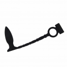 Анальная пробка. Силикон. Двойной вибратор. photo 4