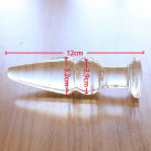 Анальная пробка стеклянная  photo 1