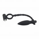 Анальная пробка. Силикон. С вибрацией. photo 4