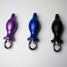 Набор разноцветных анальных пробок 3 шт. photo 3