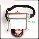 Кляп из нержавеющей стали, 10х9.5 см photo 2