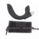 Черный массажер простаты с вибрацией photo 1