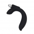 Черный массажер простаты с вибрацией photo 5