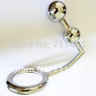 Анальный расширитель. Нержавеющая сталь. С кольцом и бусинами. photo 3