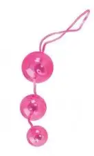 Вагинальные шарики на связке ORGASM BALLS PINK photo 1