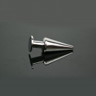 Анальная пробка металлическая 40х110 мм  photo 1