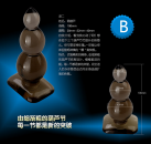 Анальные пробки Leten (4 шт./лот )   photo 6