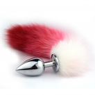 Анальная пробка из нержавеющей стали с хвостом photo 1