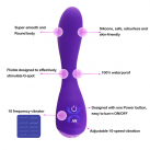 Вибратор. Силикон. 10 скоростей. USB. photo 3