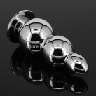 Твердая металлическая анальная пробка  photo 1