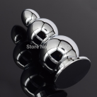 Твердая металлическая анальная пробка  photo 6