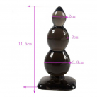 Анальная пробка. Силикон. 11,5 см. photo 3