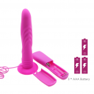 Водонепроникний фалоімітатор з вібрацією, три різних розміри photo 4