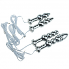 Анальная пробка для электростимуляции. Металл. photo 2