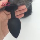 Анальная пробка. Силикон. С хвостом. photo 3