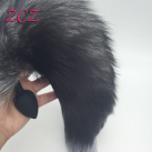 Анальная пробка. Силикон. С хвостом. photo 5