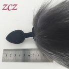 Анальная пробка. Силикон. С хвостом. photo 1