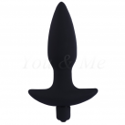 Анальний корок. Силікон. Вібраційна. 10 режимів. photo 5