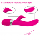 Фаллоимитатор женский с 7 режимами вибрации и стимуляцией клитора photo 4