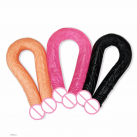 Реалистичный двойной фаллоимитатор, 50 см photo 6