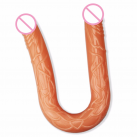 Реалистичный двойной фаллоимитатор, 50 см photo 1