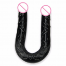 Реалистичный двойной фаллоимитатор, 50 см photo 3