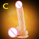 Силіконовий реалістичний фалоімітатор на присосці photo 4