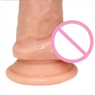 Реалистичный большой фаллоимитатор на присоске photo 3