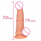 Реалистичный большой фаллоимитатор на присоске photo 4