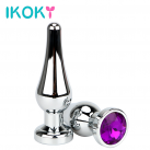 Анальная пробка металлическая IKOKY  photo 2