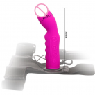 Страпон с трусиками и силиконовым фаллоимитатором с вибрацией photo 3