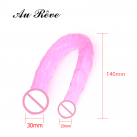 Фаллоимитатор. Двойной. Силикон. Длина 14 см. photo 6