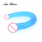 Фаллоимитатор. Двойной. Силикон. Длина 14 см. photo 4