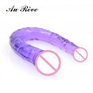 Фаллоимитатор. Двойной. Силикон. Длина 14 см. photo 3