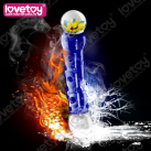 Двойной фаллоимитатор Lovetoy extender GS08 из стекла photo 1